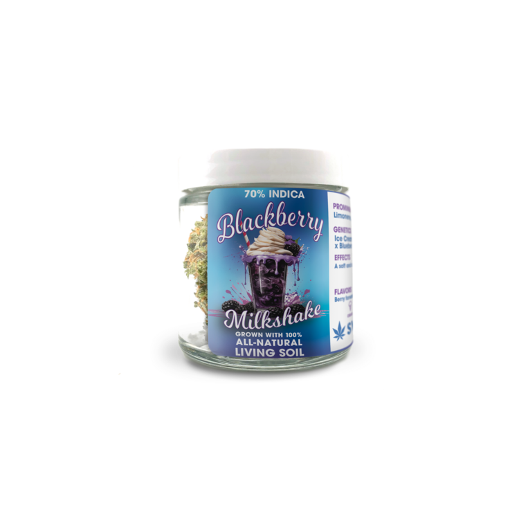 Blackberry Milkshake