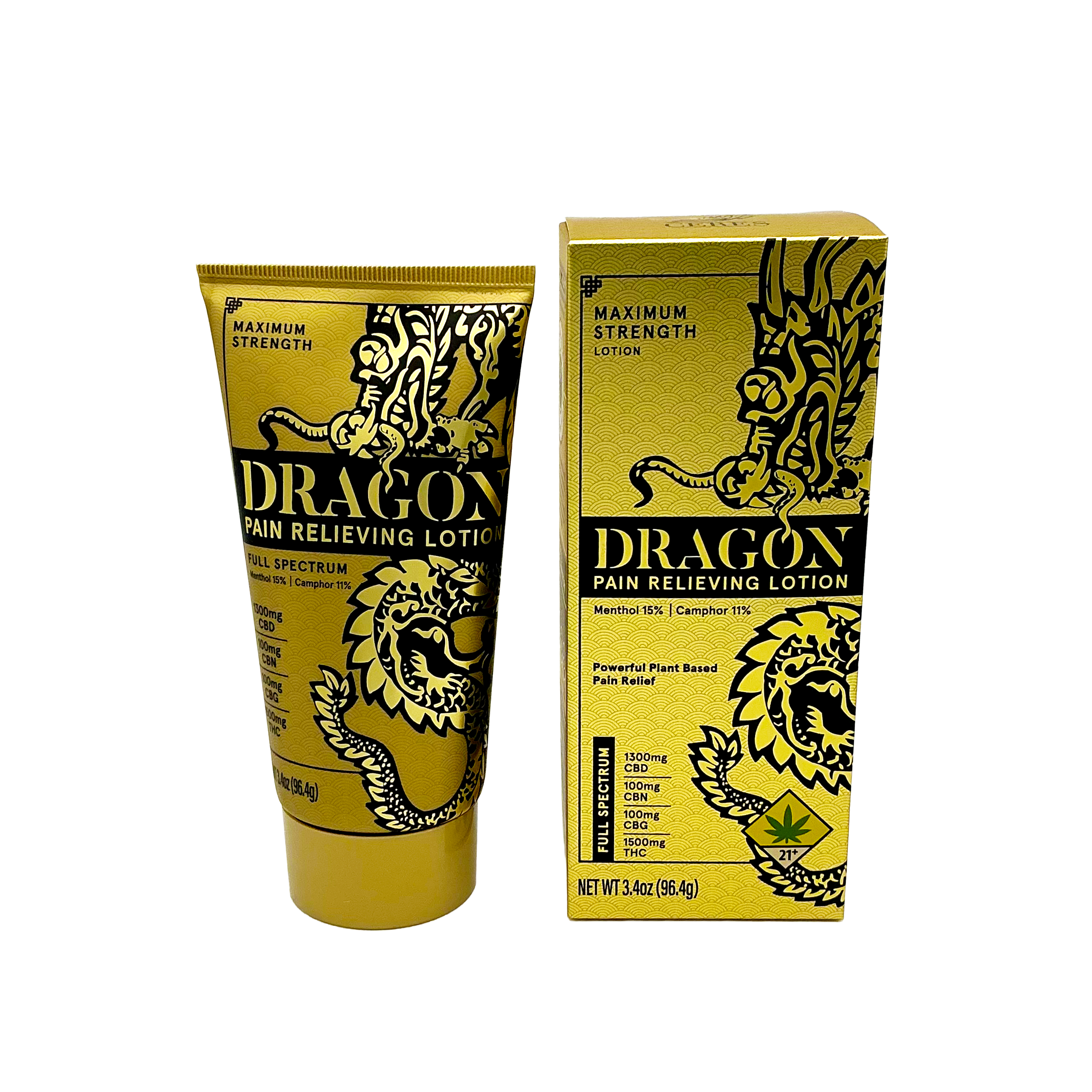 Gold Max Dragon Squeeze Tube