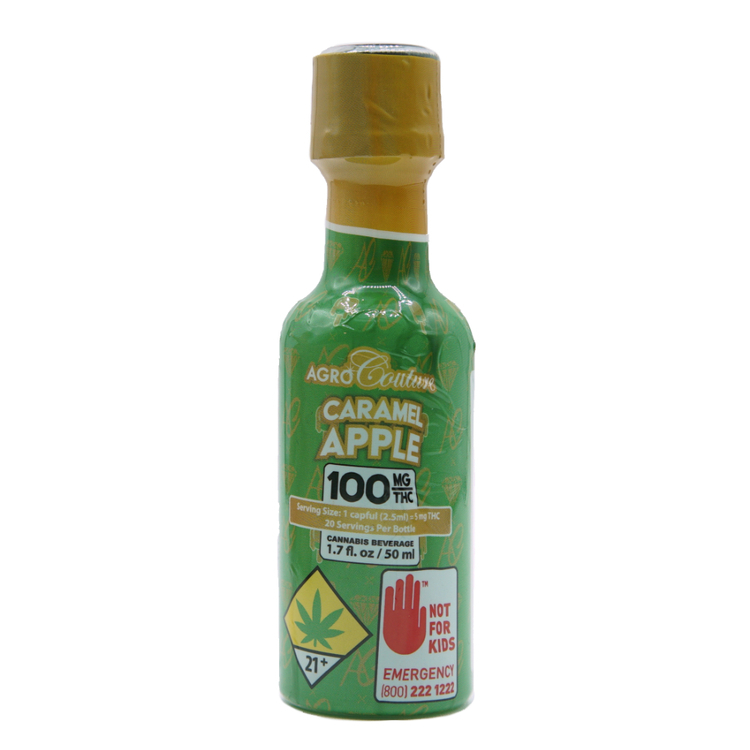 Agro Couture Beverage Caramel Apple 100mg 1.7oz