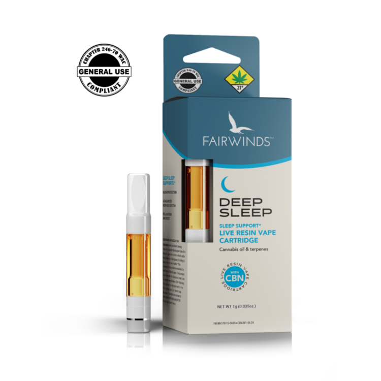 Fairwinds Manufacturing Cartridge Deep Sleep 1g