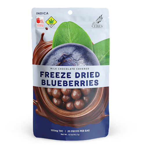 Freeze Dried Blueberry Chocolates 20pk - Ceres | Central District Freeze Dried Blueberry Chocolates 20pk - Ceres | Central District