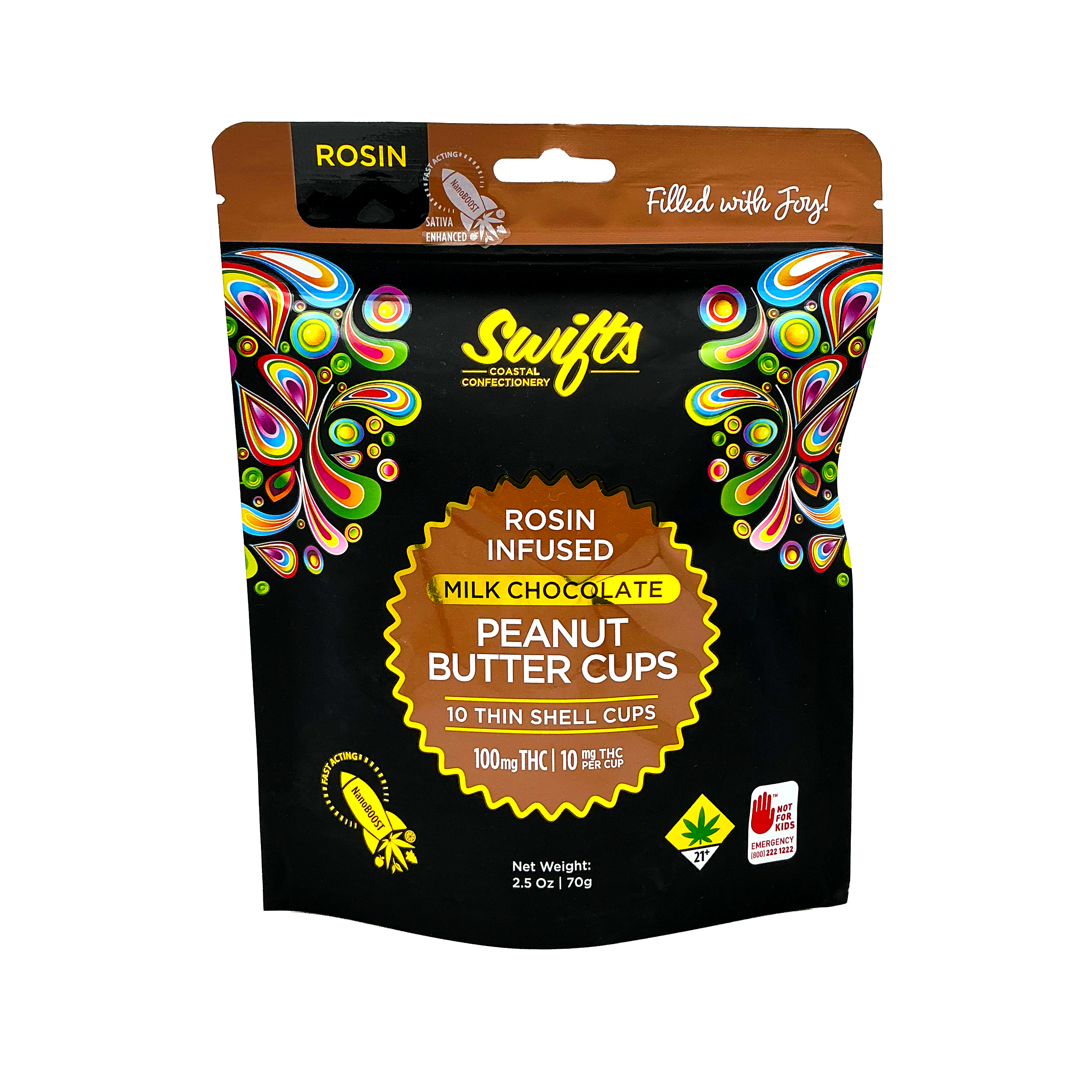 Edible Sativa Milk Chocolate Peanut Butter Cups