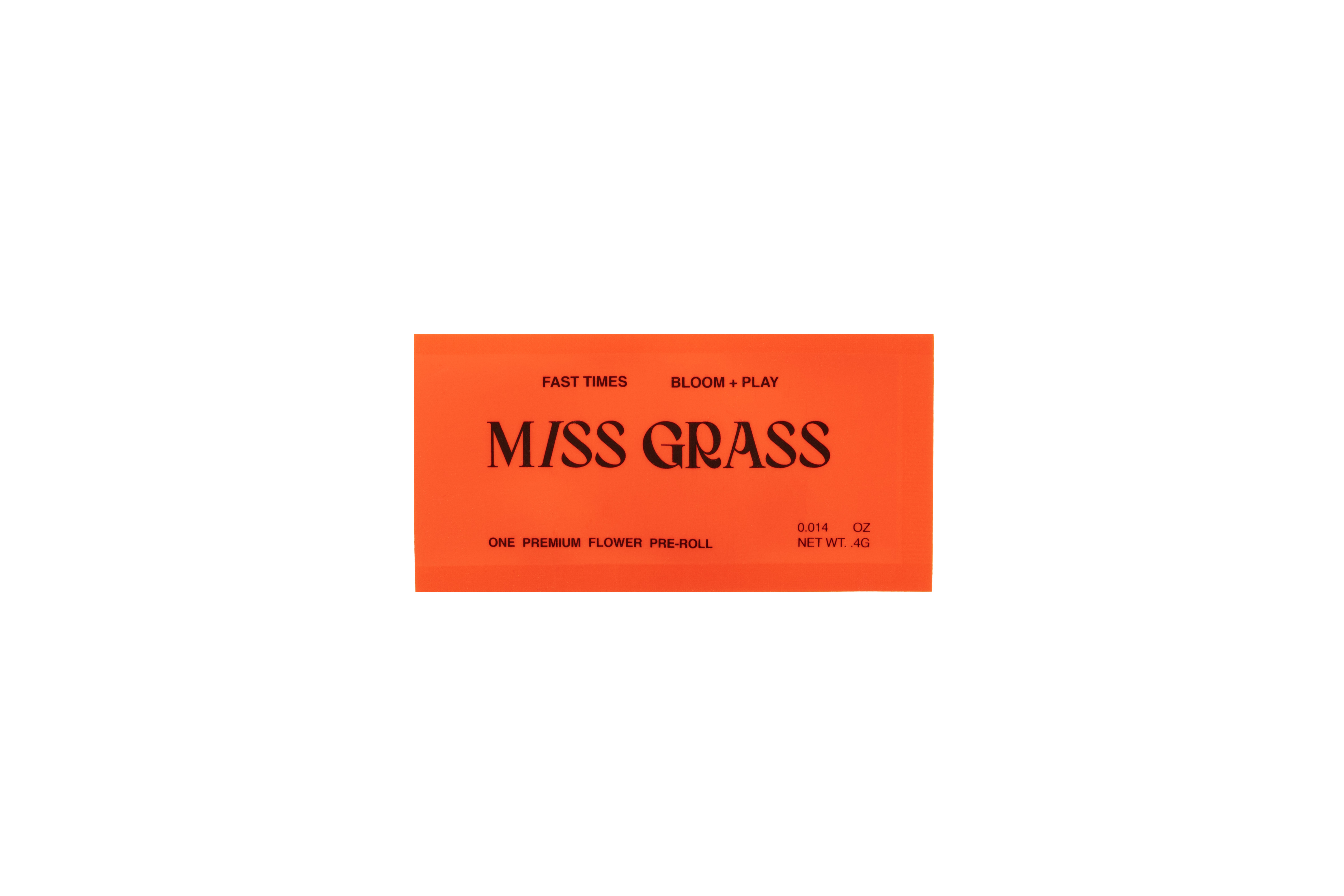 Miss Grass | Fast Times (Sativa Blend) | 1pk