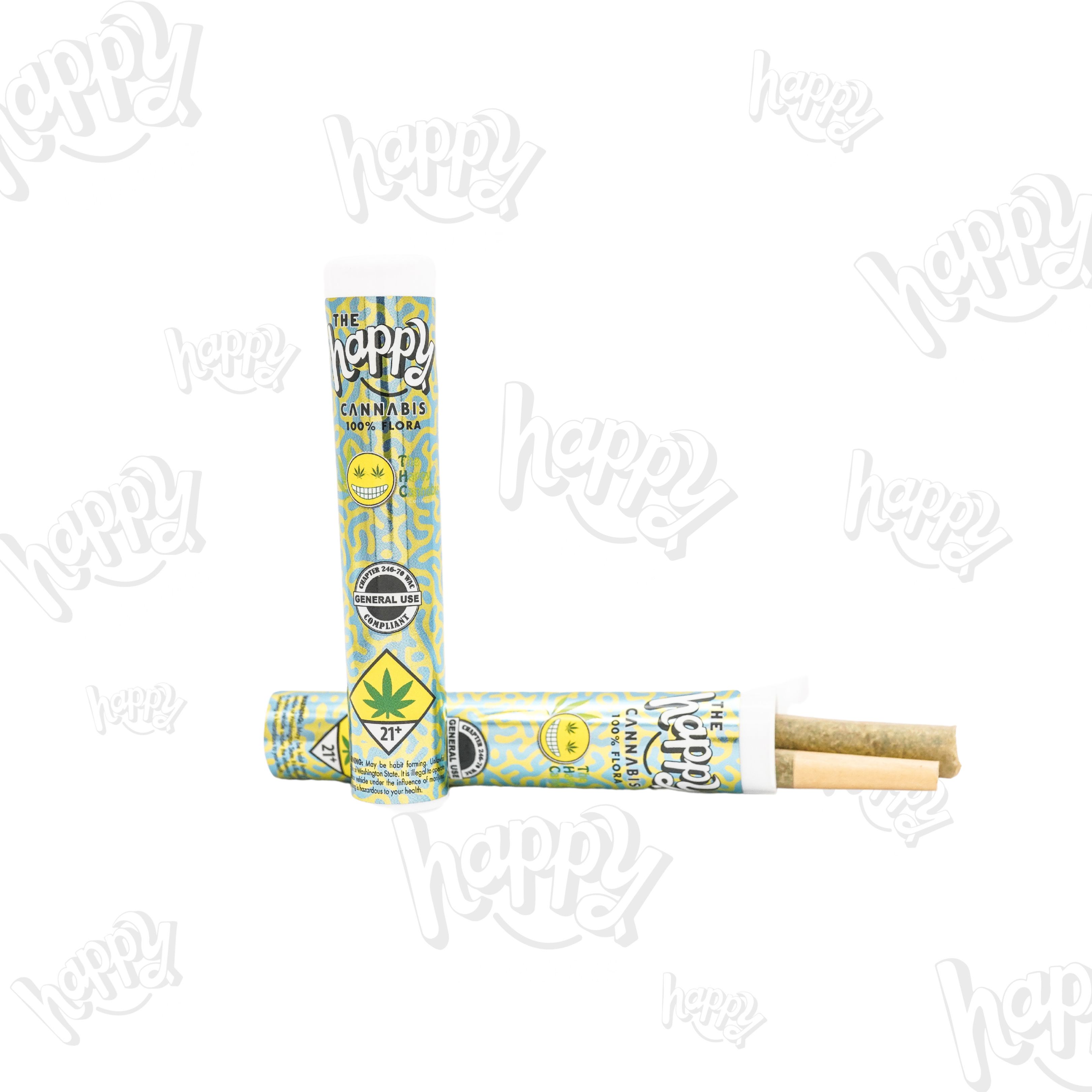 HAPY-Mambas 2pk Pre-Roll 1g