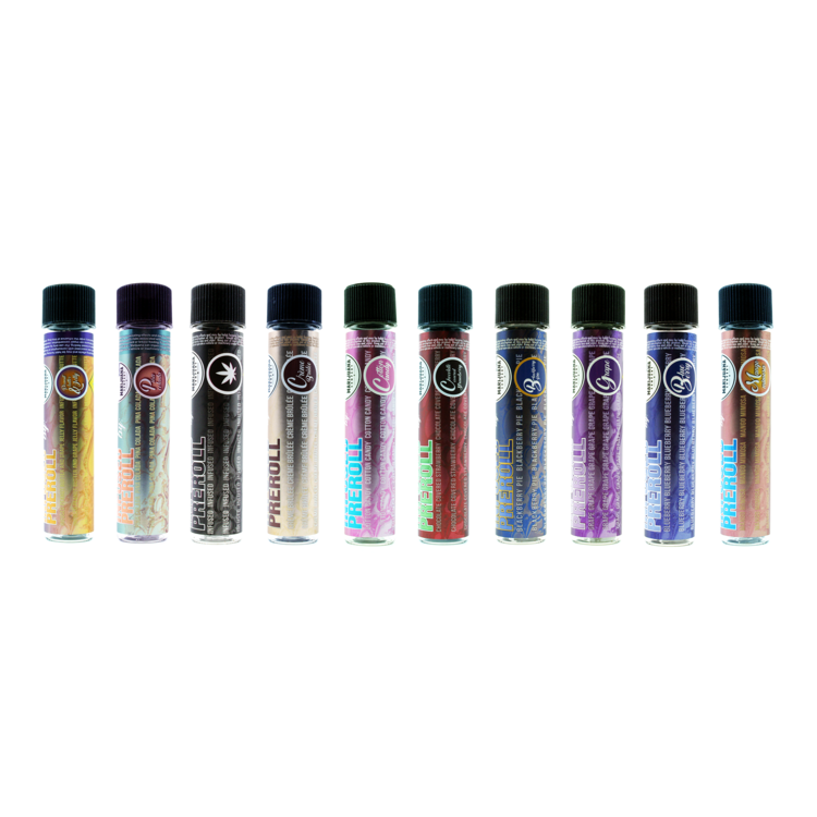 Shatter J's Infused Pre-roll Blackberry Pie 1pk 1g