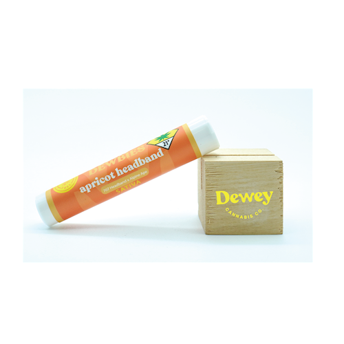 Dewey - Apricot Headband Double Dewbies Joints 2pk