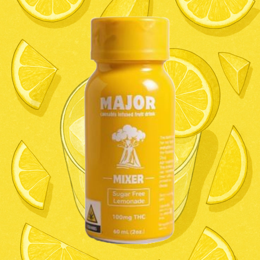 Major | Mixer | Sugar Free Lemonade | 100mg/2oz