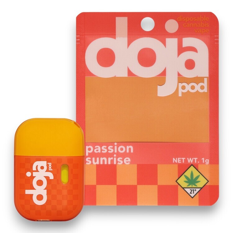 Passion Sunrise Cured Resin Disposable