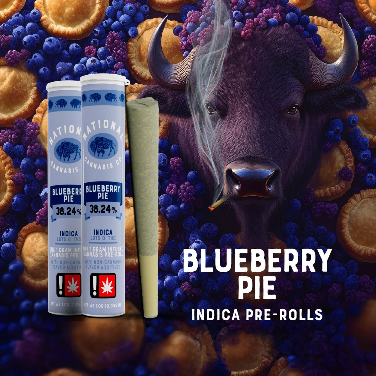 National Cannabis Co.: Blueberry Pie