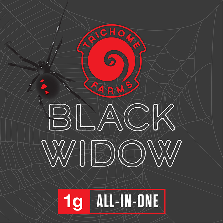 AIO Live Black Widow 1g Cart