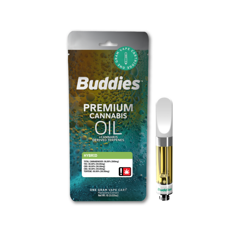 Distillate 9lb Hammer 1g Cart