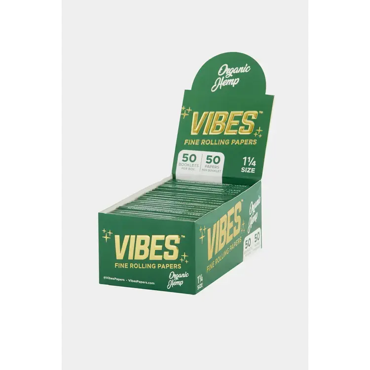 Vibes 1 1/4 Organic Hemp Papers
