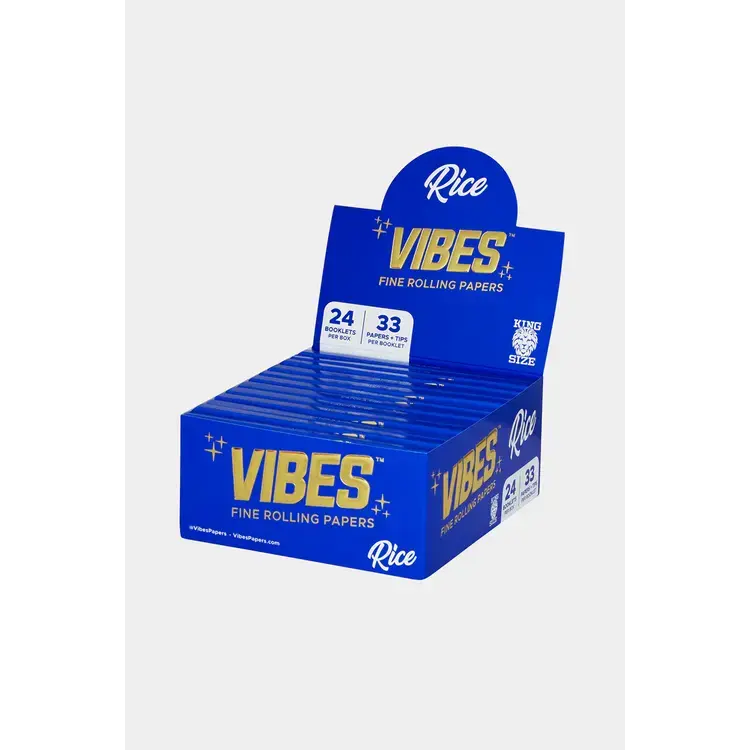 Vibes King Size Slim Rice Rolling Paper