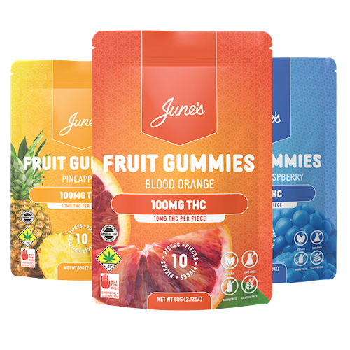 SPP - Sweet June's - CBD:CBG:THC Pineapple Fruit Jellies 10pk