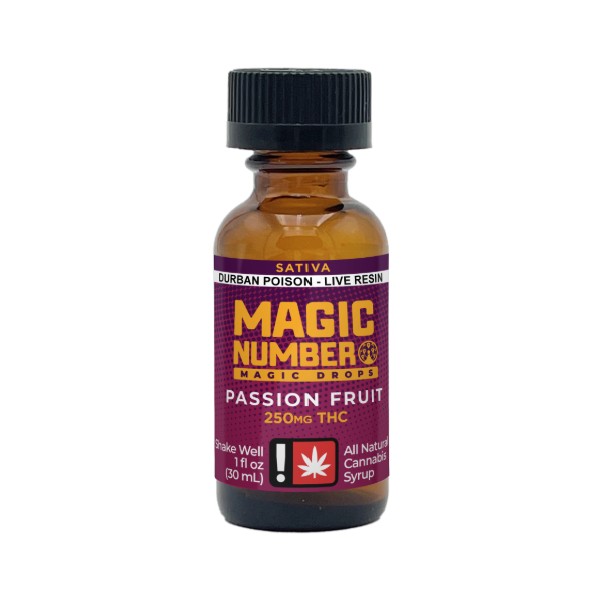 Magic Number: Magic Drops - 250mg - Passionfruit