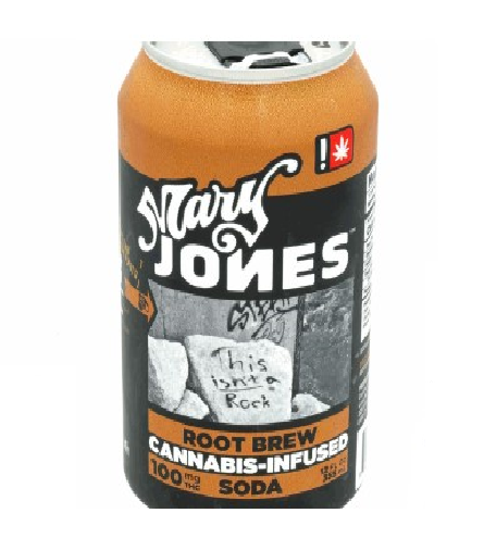 Mary Jones Sodas: Jones Root Brew Cannabis Soda Each