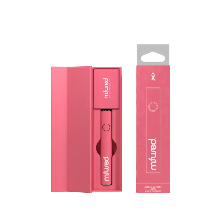 MFUSED: BREAST CANCER PINK BATTERY - ($20)