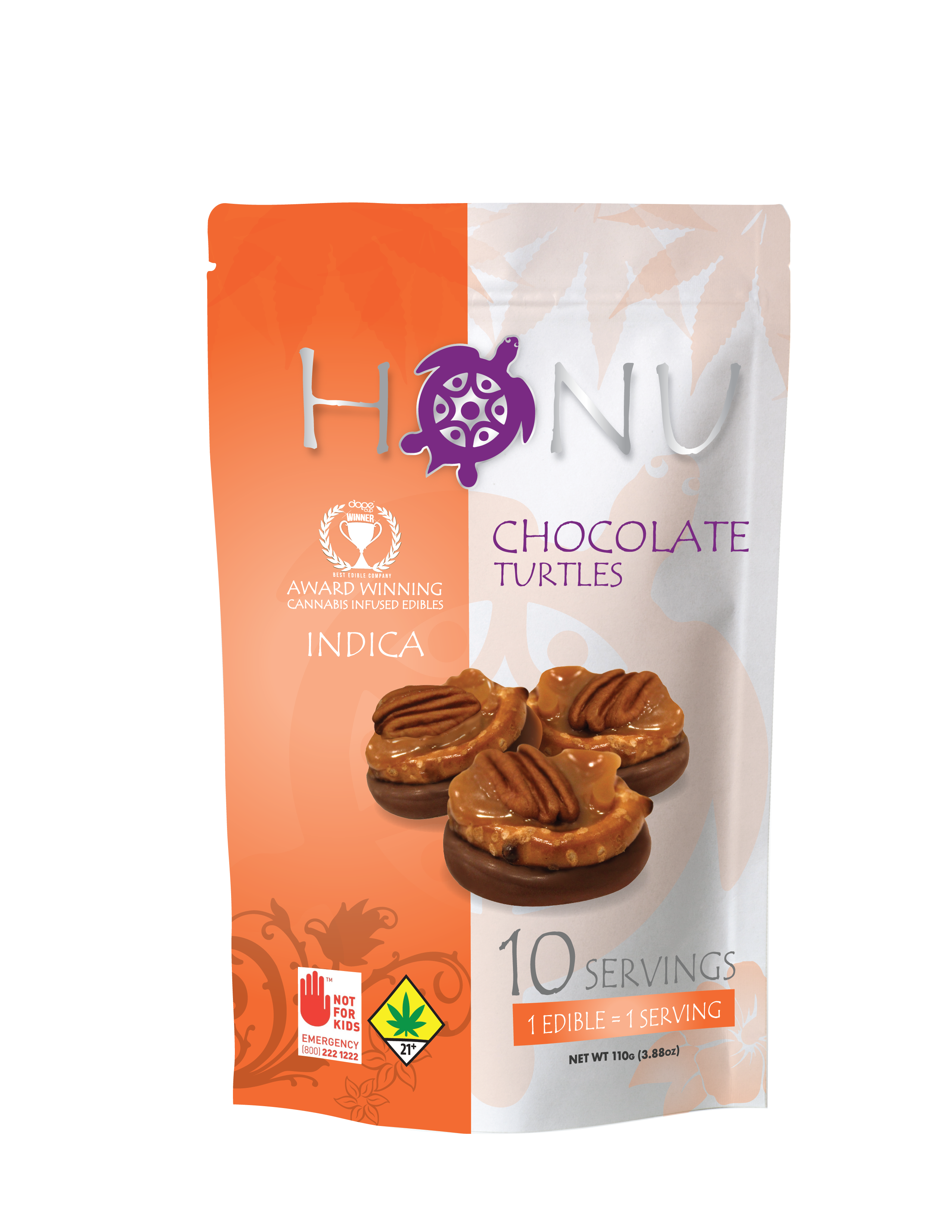 HE:: Chocolate Turtle Indica Single | 10mg