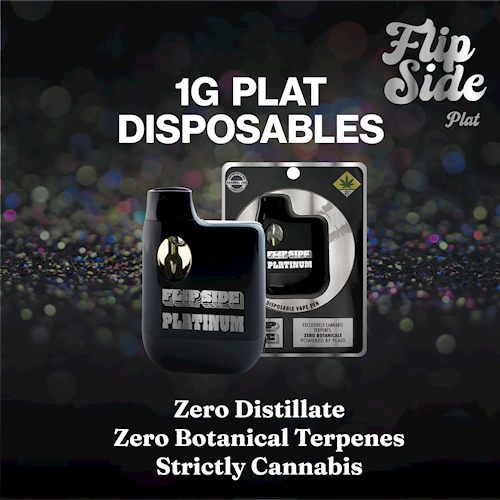 Plaid Jacket - FlipSide Platinum - Orange Flambe Live Resin Disposable