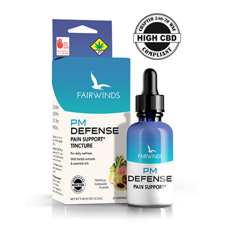 FWR - Tincture PM Defense 625mg CBD 500mg CBG 125mg CBN 0.42oz