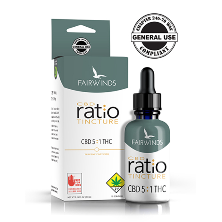 FWR - CBD Tincture Ratio 5:1 0.16oz