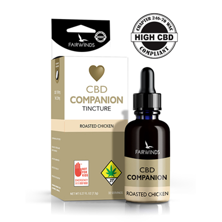 FWR - CBD Large Companion Chicken Tincture 240mg 0.54oz