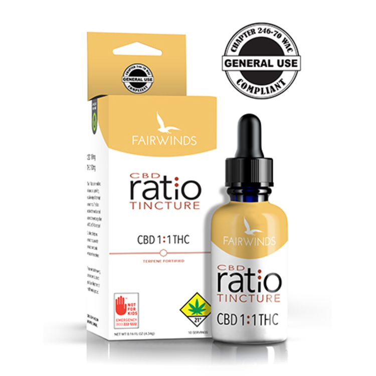 FWR - CBD Tincture Ratio 1:1 0.16oz