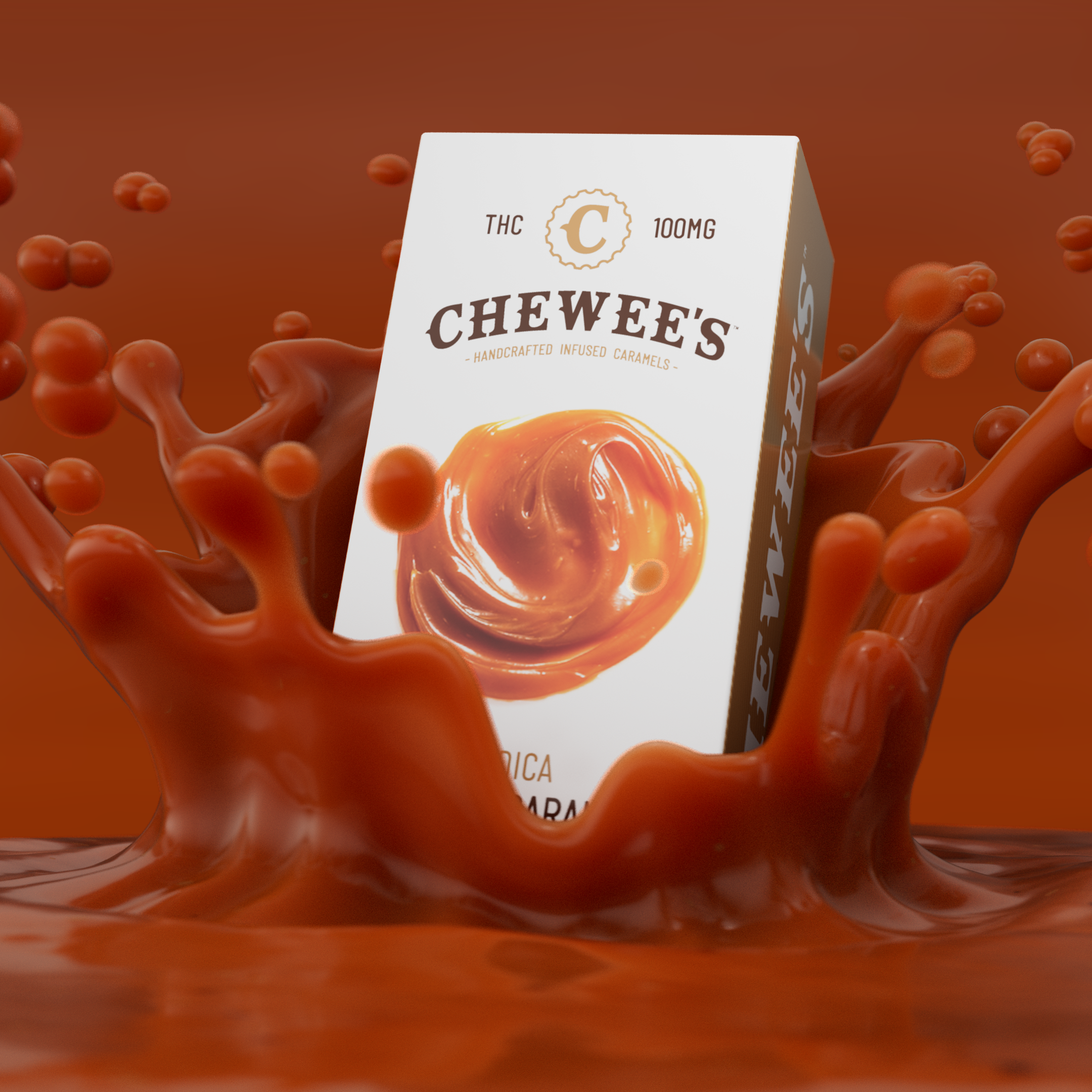 Classic Caramel Indica 100mg 10-pack