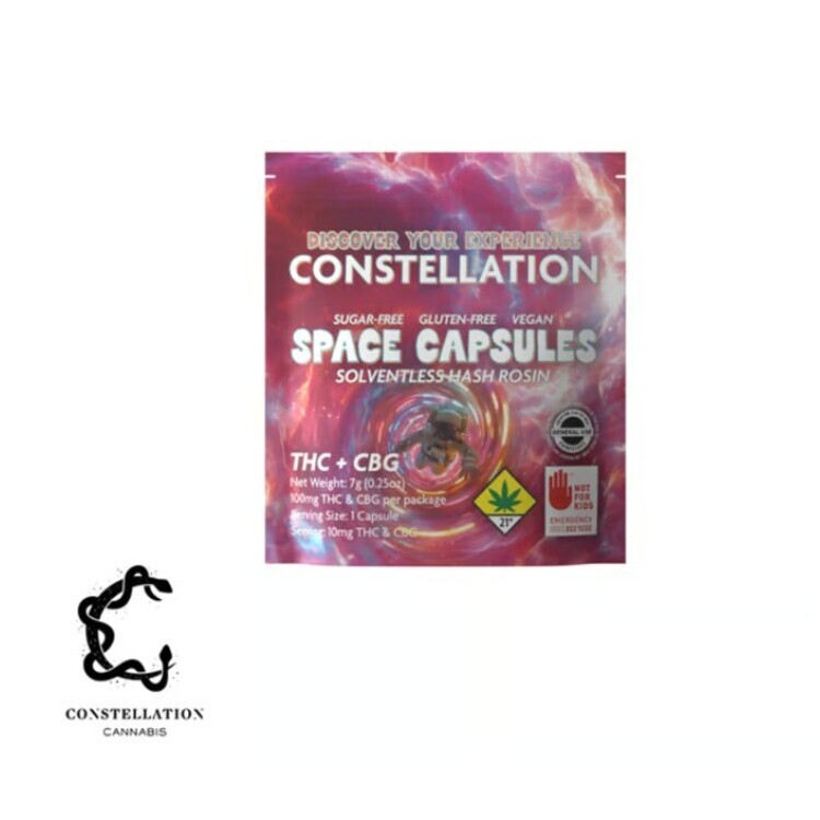 200mg Space Capsules CBG
