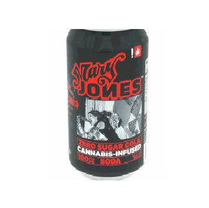 Mary Jones Sodas: Jones Zero Cola Cannabis Soda Mj