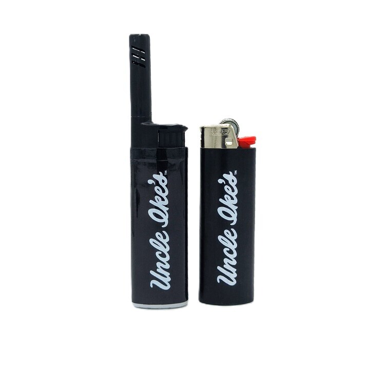 Lighter BIC Classic Uncle Ike's Black