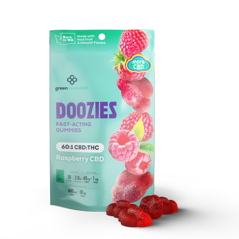 GREV:: Raspberry 60:1 CBD:THC | 10pk