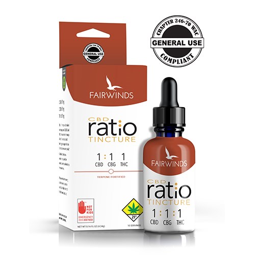 1:1:1 CBD Ratio Series Tincture 200mg