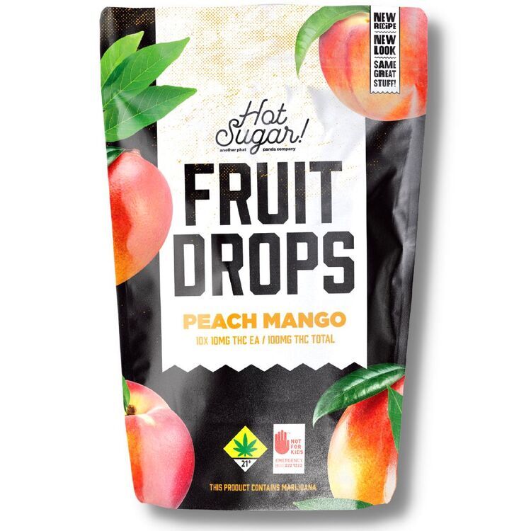 Fruit Drops: Peach Mango - 100mg