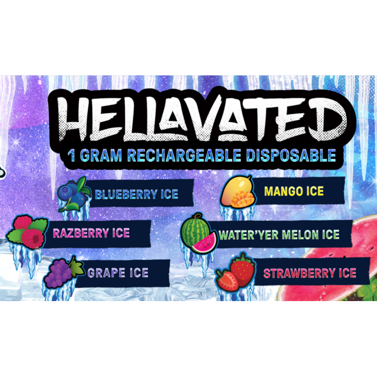 Cloud Bar Mango Ice 1g - Hybrid - AIO Flavored Cart