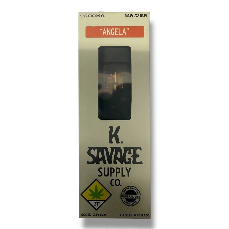 Angela Live Resin Disposable Savage
