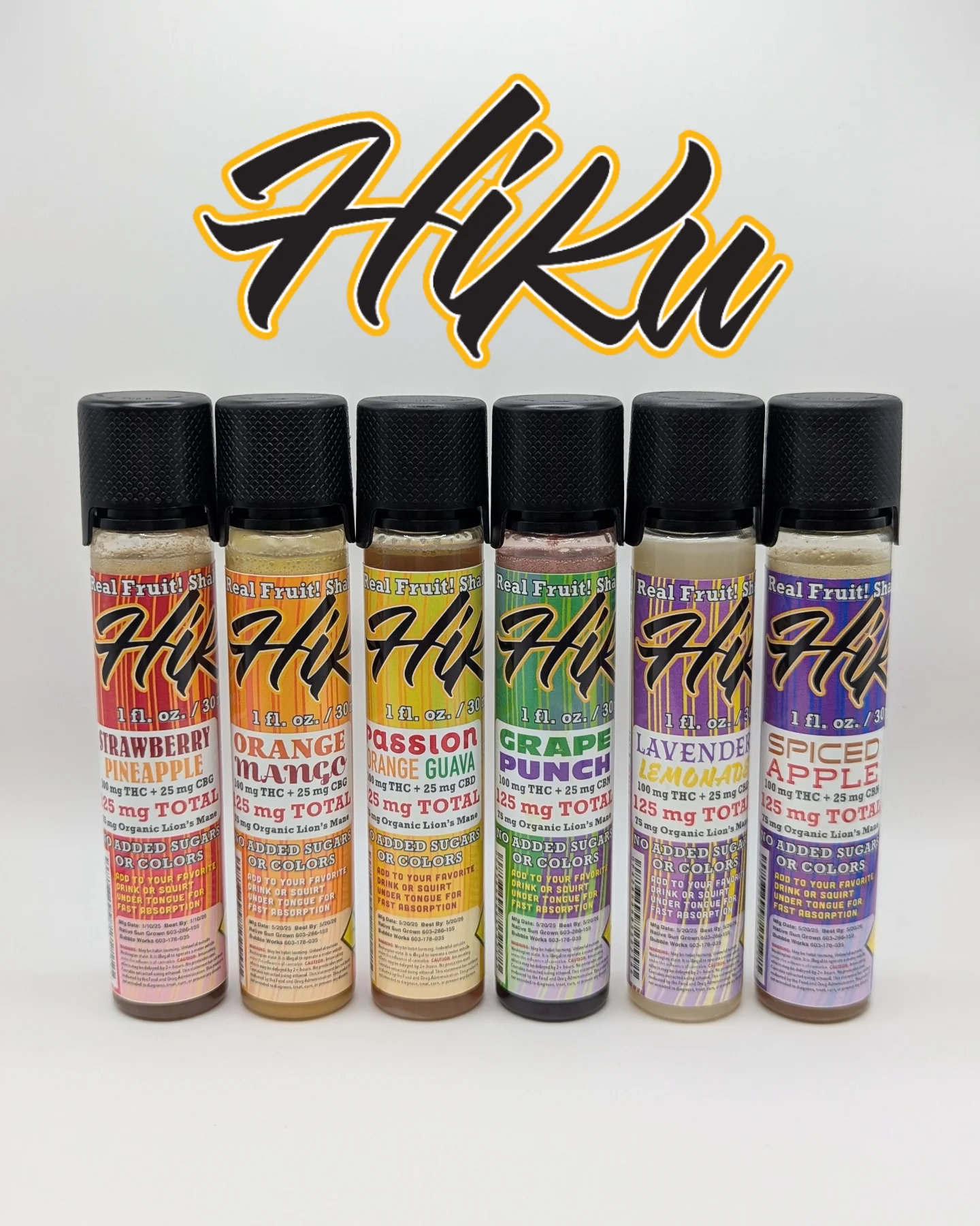 SBW Hiku Tincture -Pineapple Sunset 4:1 THC/CBD - 100mg 1oz