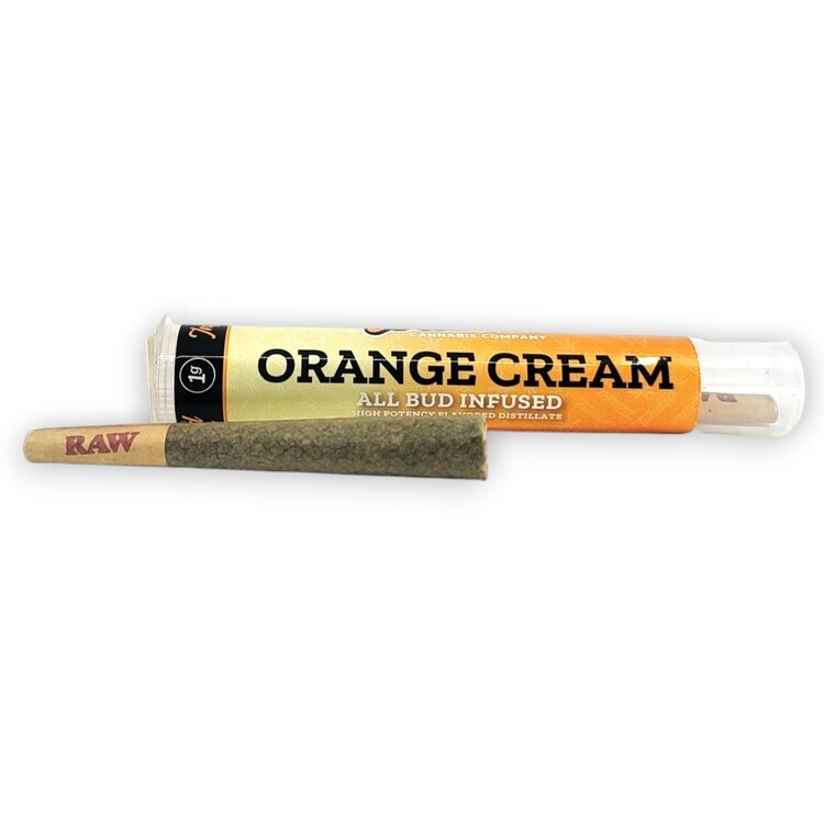 Orange Creamsicle 1g Flavored Infused Pre-Roll (Toasted)