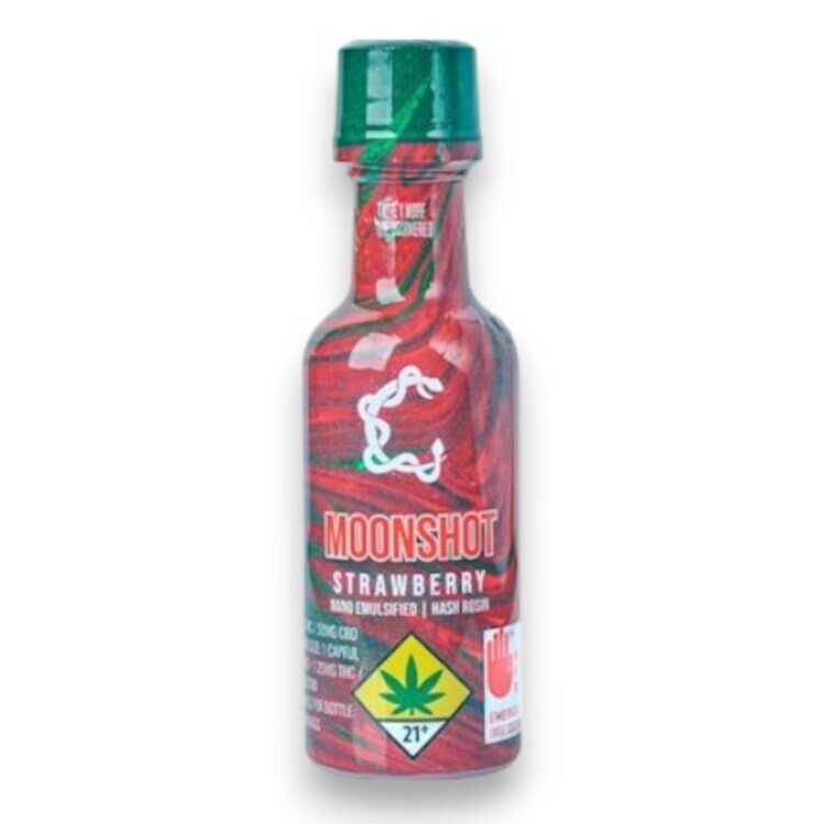 Strawberry Cbd/thc Rosin Beverage Shot