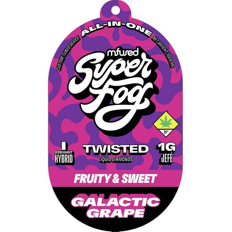Galactic Grape - Twisted Liquid Diamonds Disposable