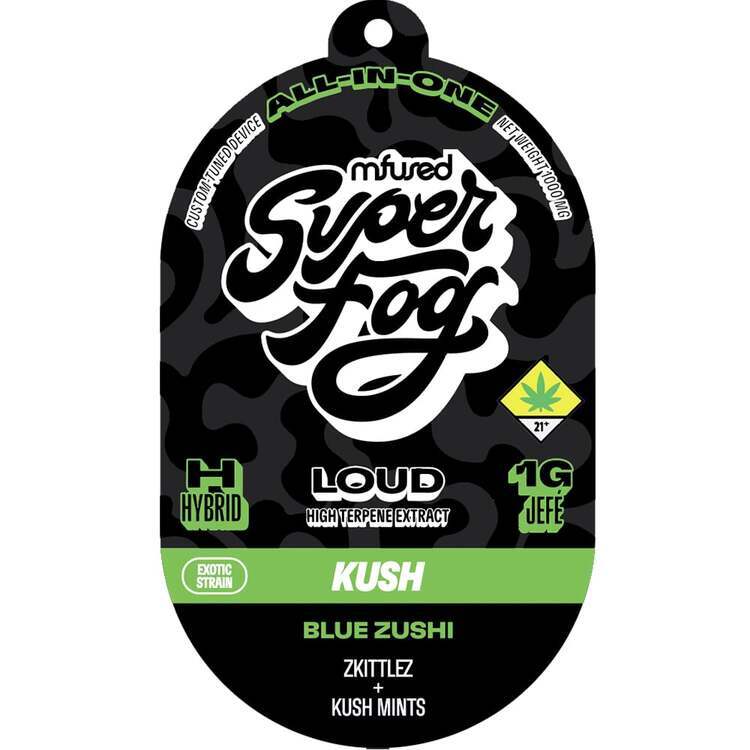 Blue Zushi (Kush) - Loud High Terpene Extract Disposable