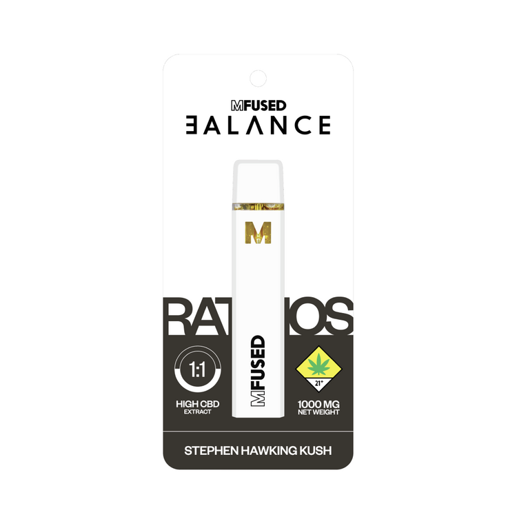 Ratios: CBD 1:1 Stephen Hawking Kush - Disposable