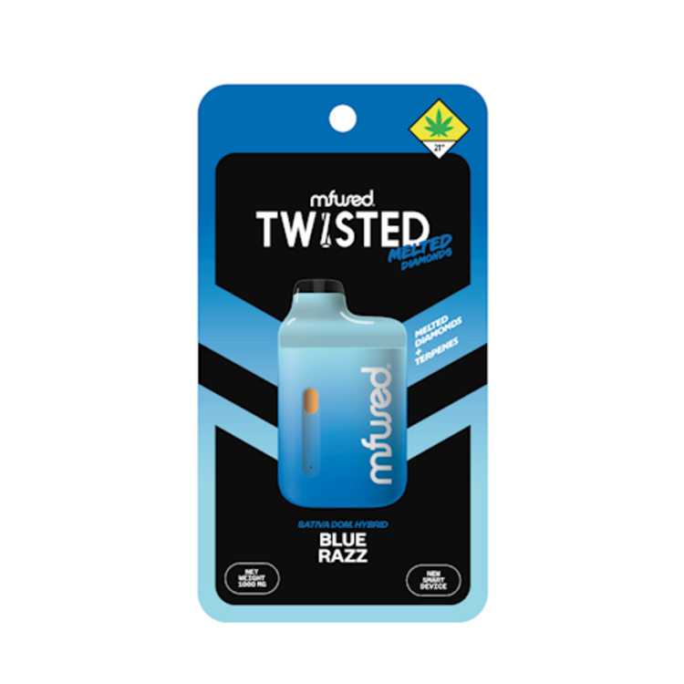Twisted Jefe: Blue Razz - Liquid Diamonds Disposable