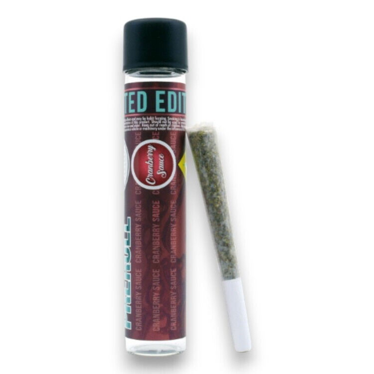 Cranberry Sauce Infused Preroll