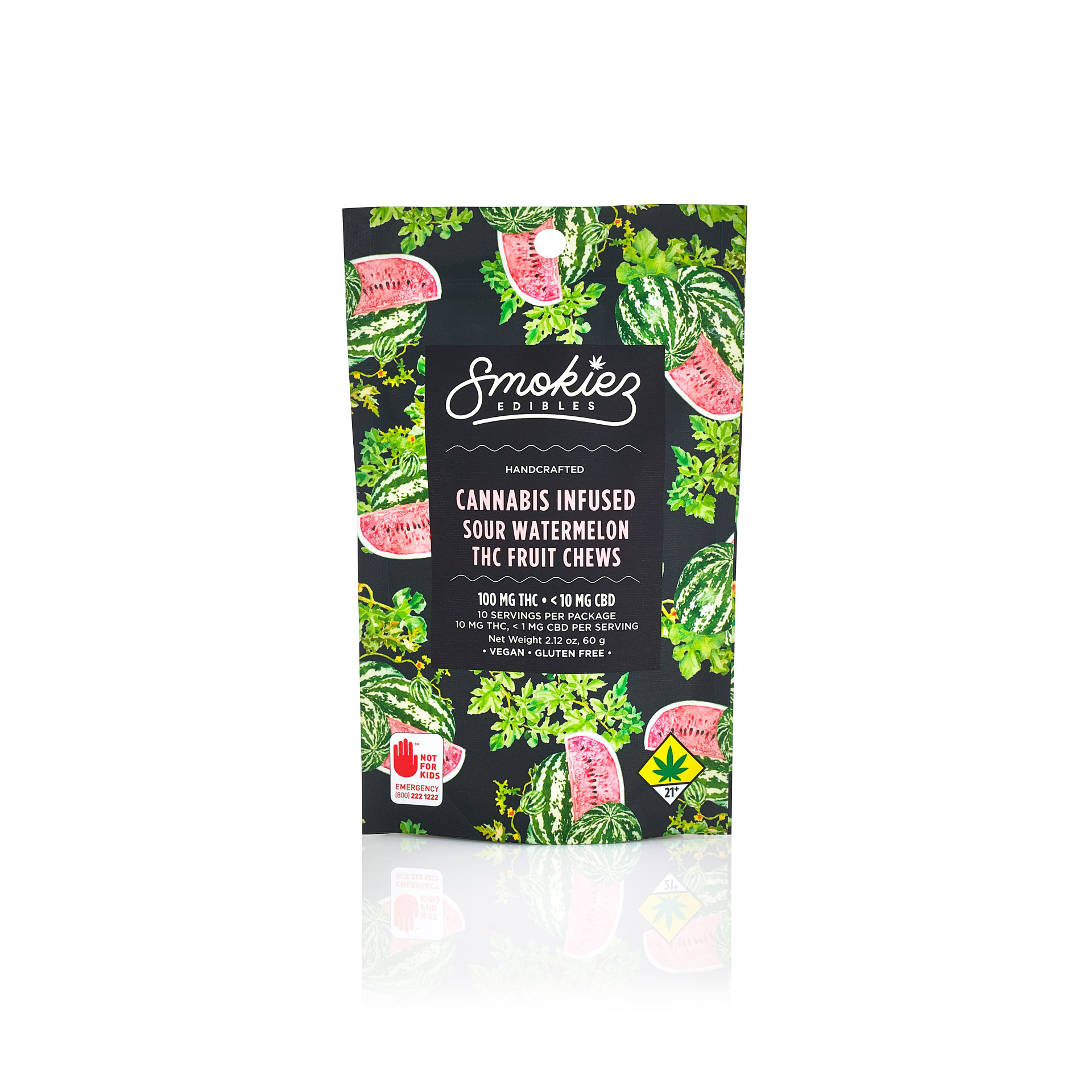 PNC-Sour Watermelon Chews 10pk