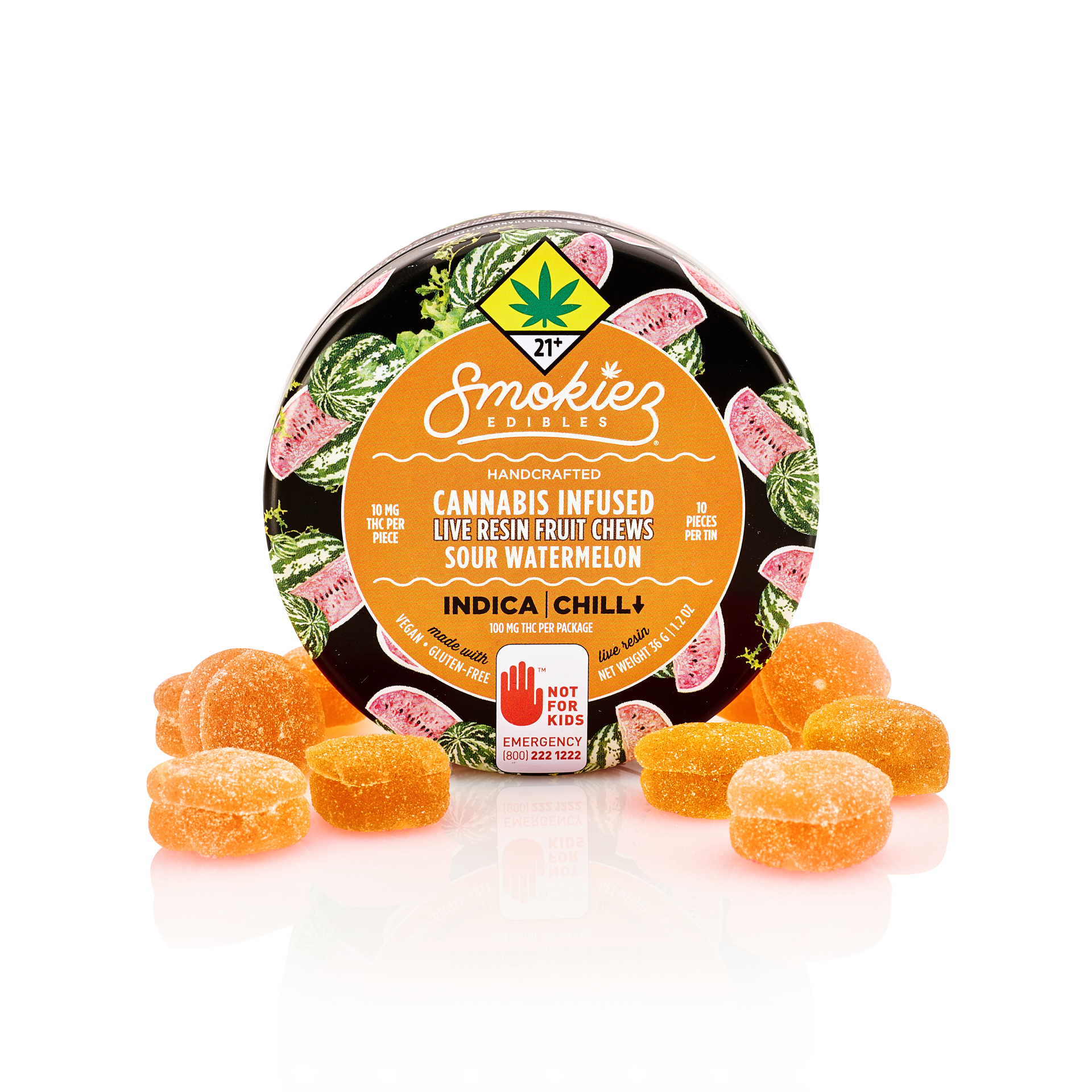 PNC-Sour Watermelon LR Indica 100mg