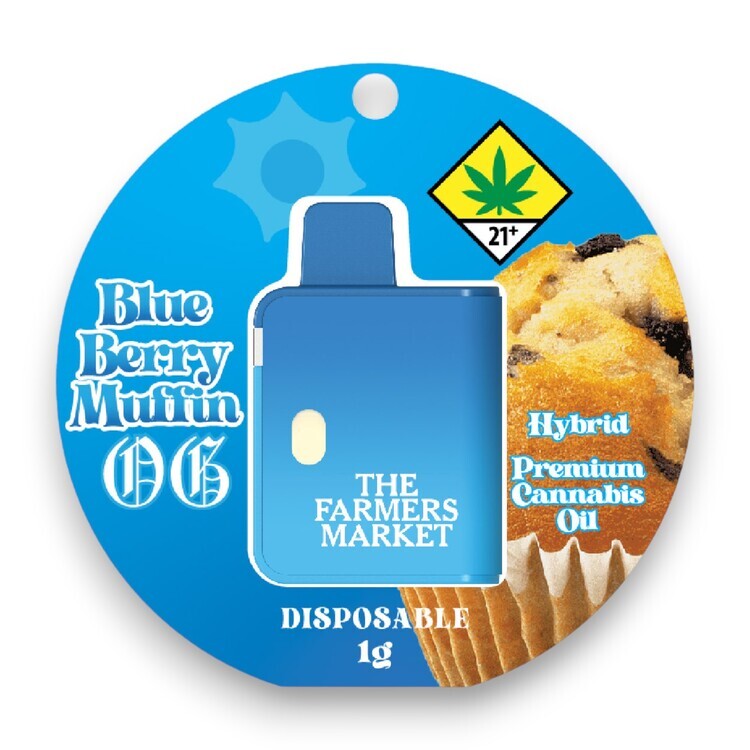 Blueberry Muffin OG | Disposable | 1g
