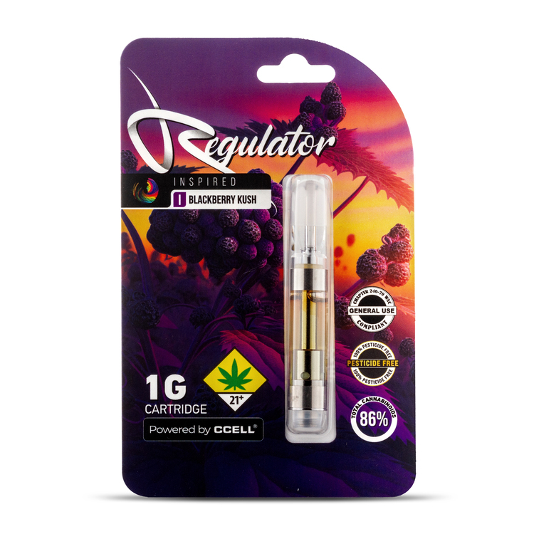 1g Blackberry Kush Cartridge