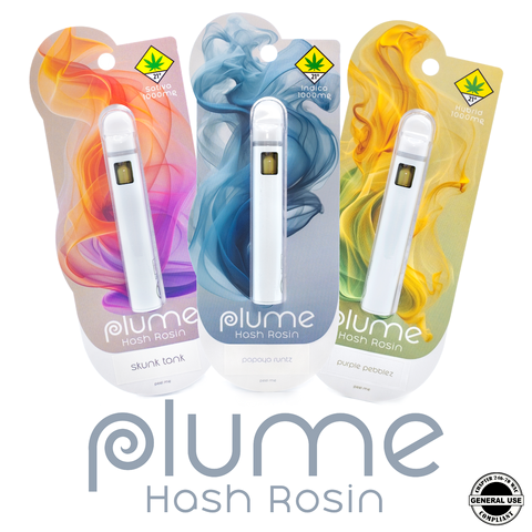 Plume - Cambodian Haze Hash Rosin All-in-One Disposable