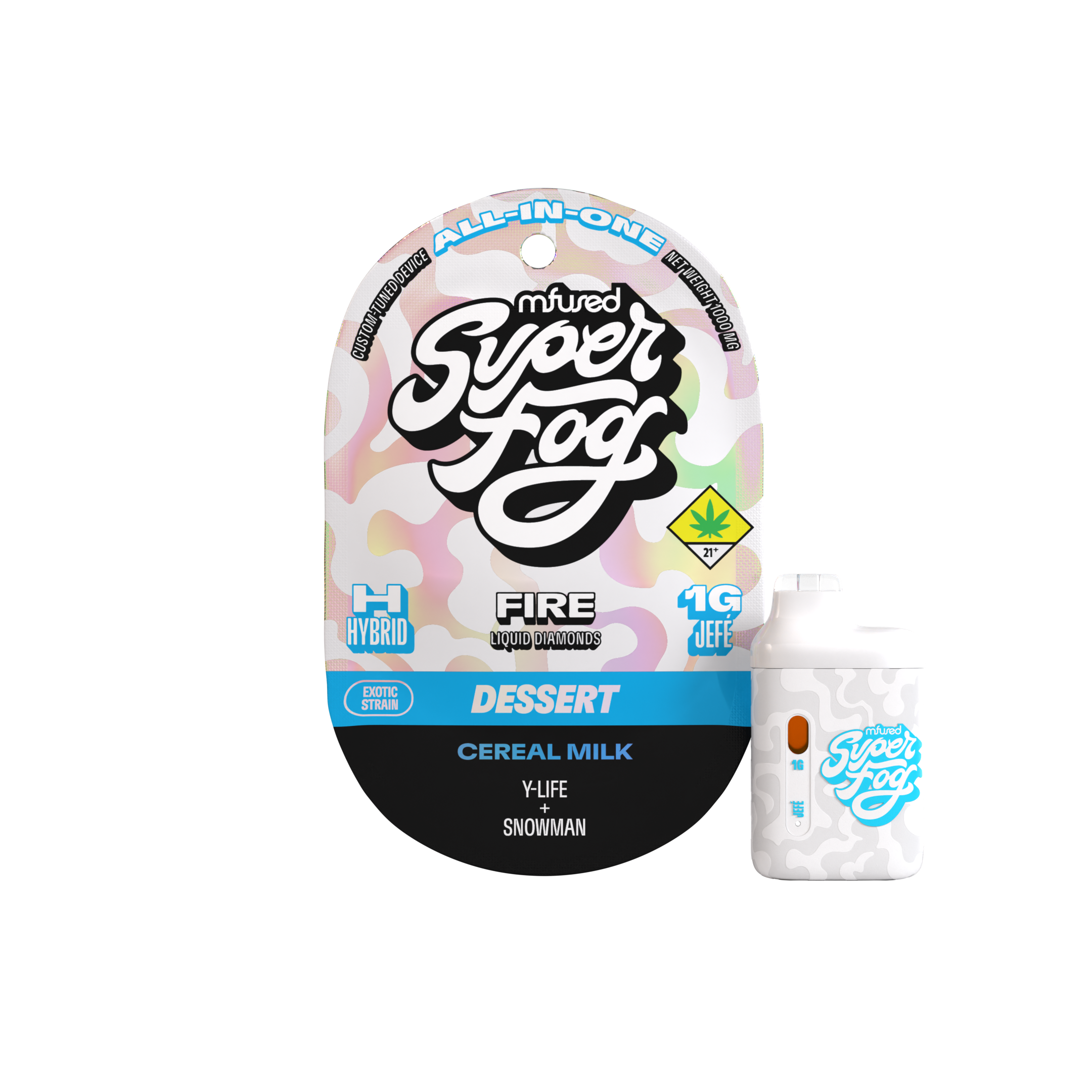 Disposable Fire Cereal Milk